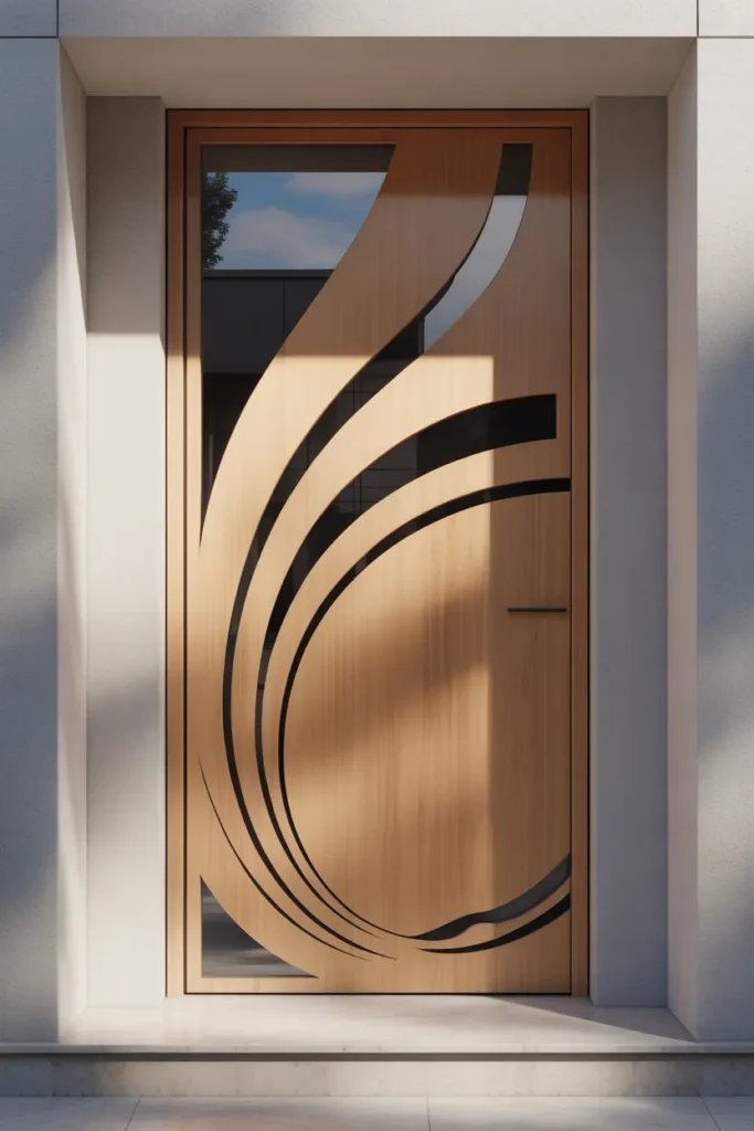 cnc main door design