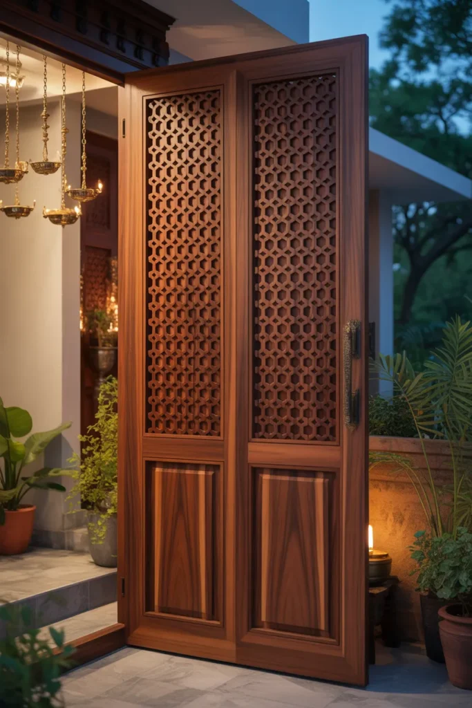 cnc main door design