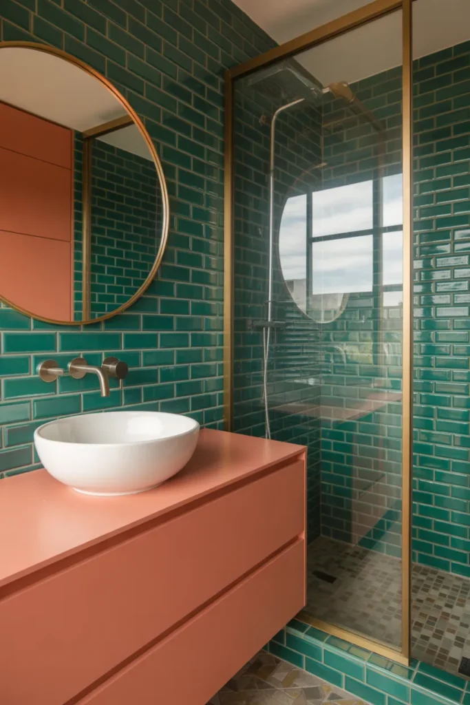 colorful bathroom decor ideas