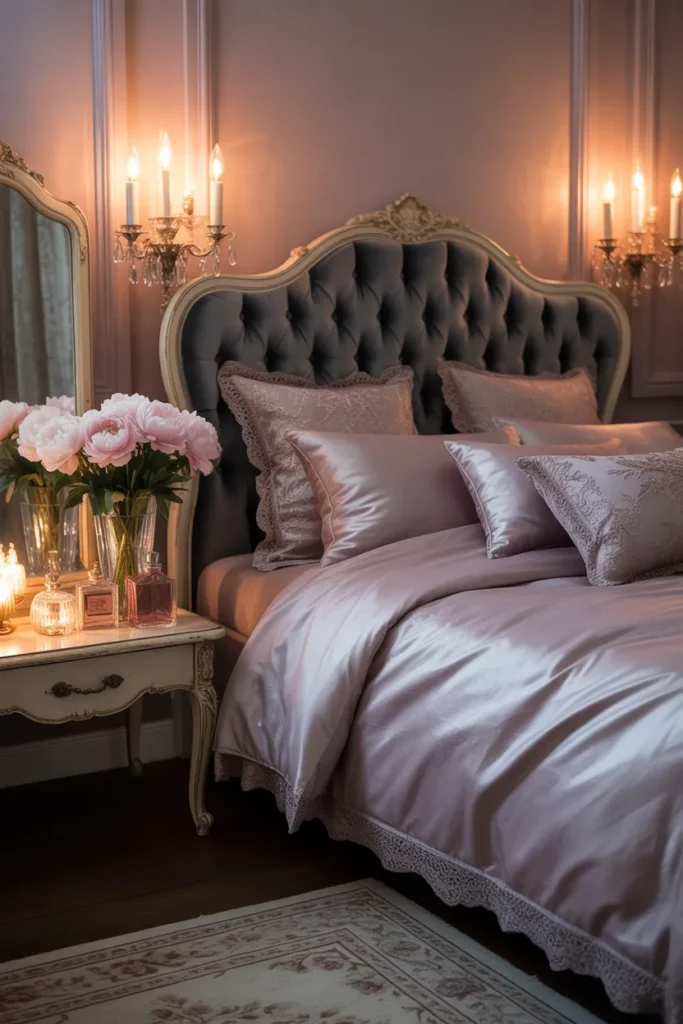 dark grey bed frame bedroom ideas