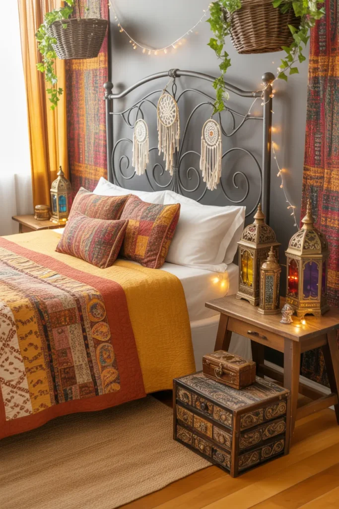 dark grey bed frame bedroom ideas