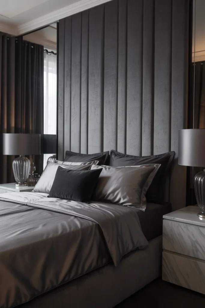 dark grey bedroom ideas