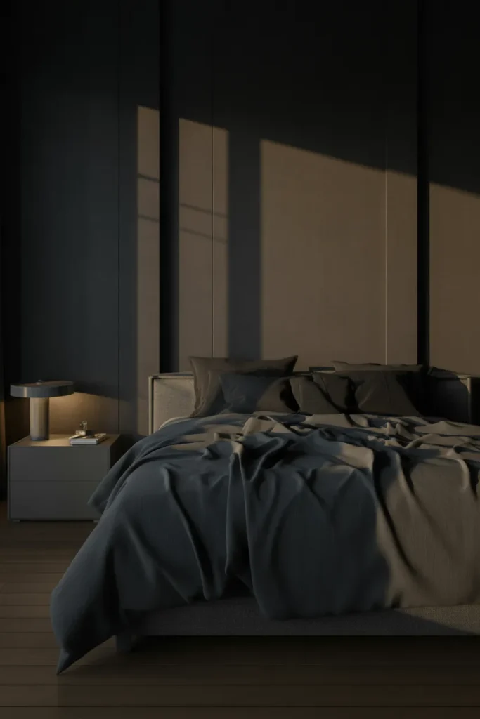 dark grey bedroom ideas