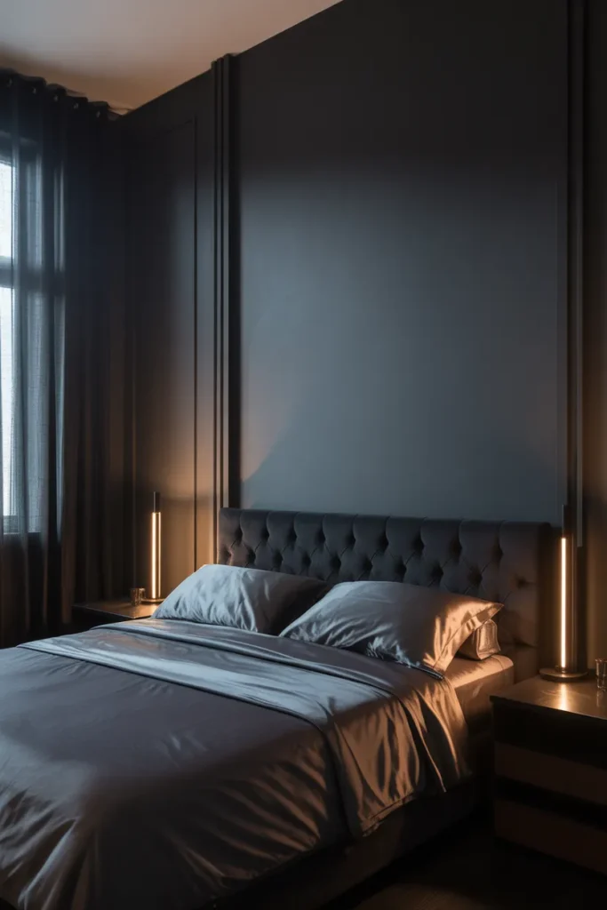 dark grey bedroom ideas