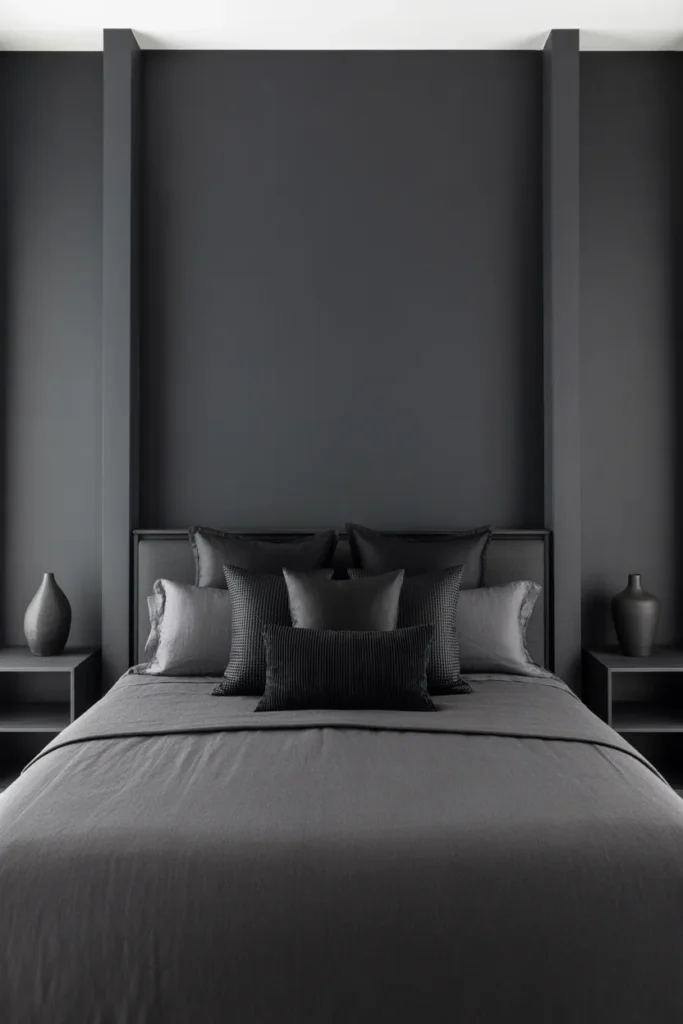 dark grey bedroom ideas