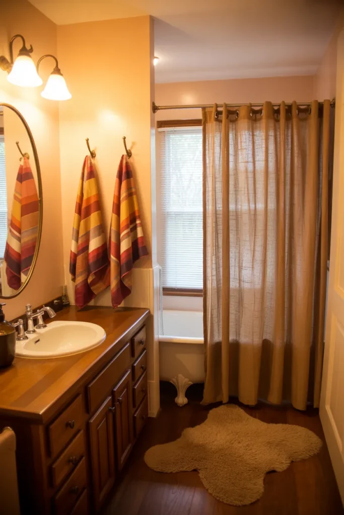 fall bathroom decor ideas