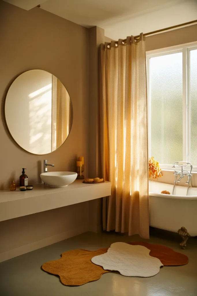 fall bathroom decor ideas