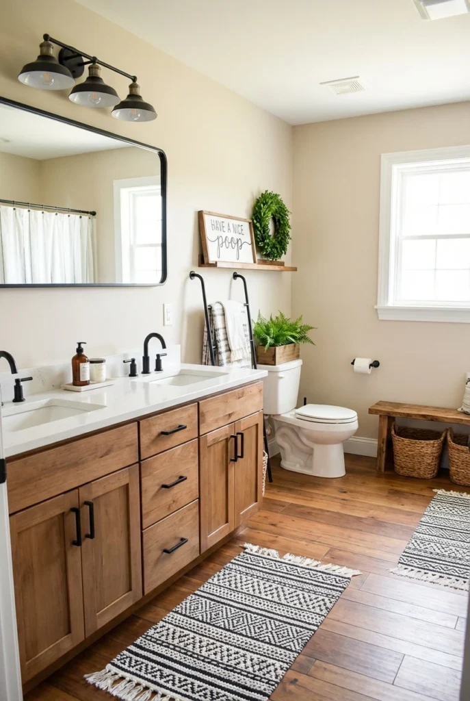 farmhouse bathroom decor ideas