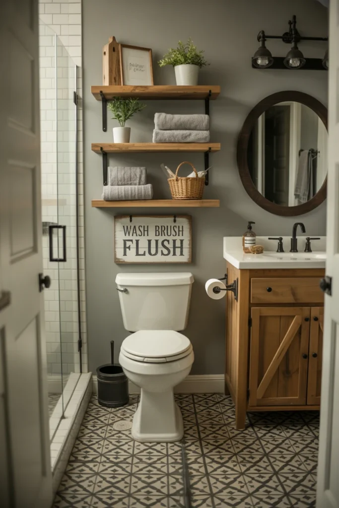 farmhouse bathroom decor ideas