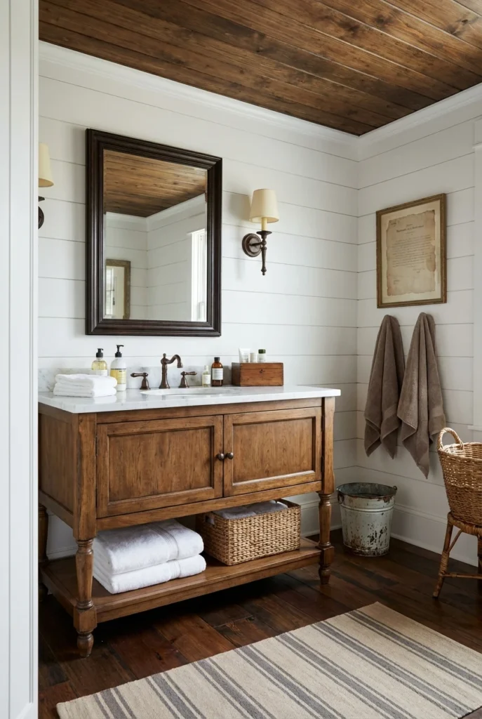 farmhouse bathroom decor ideas