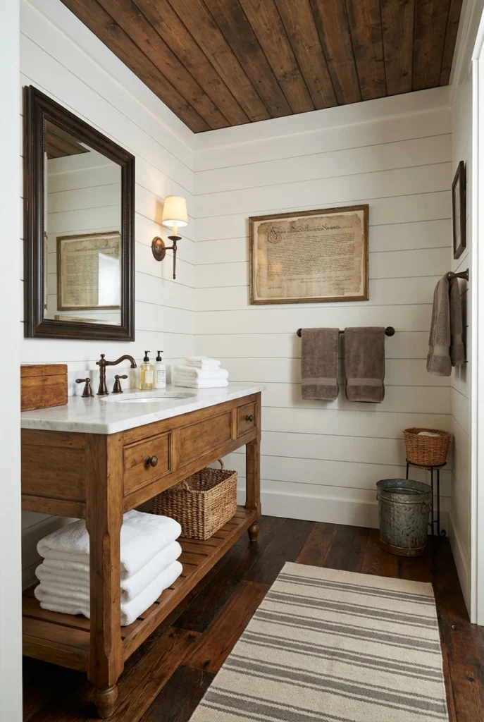 farmhouse bathroom decor ideas