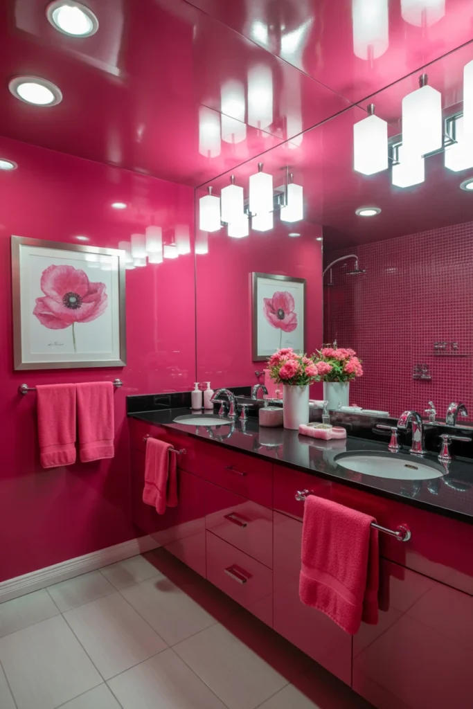 girly bathroom decor ideas