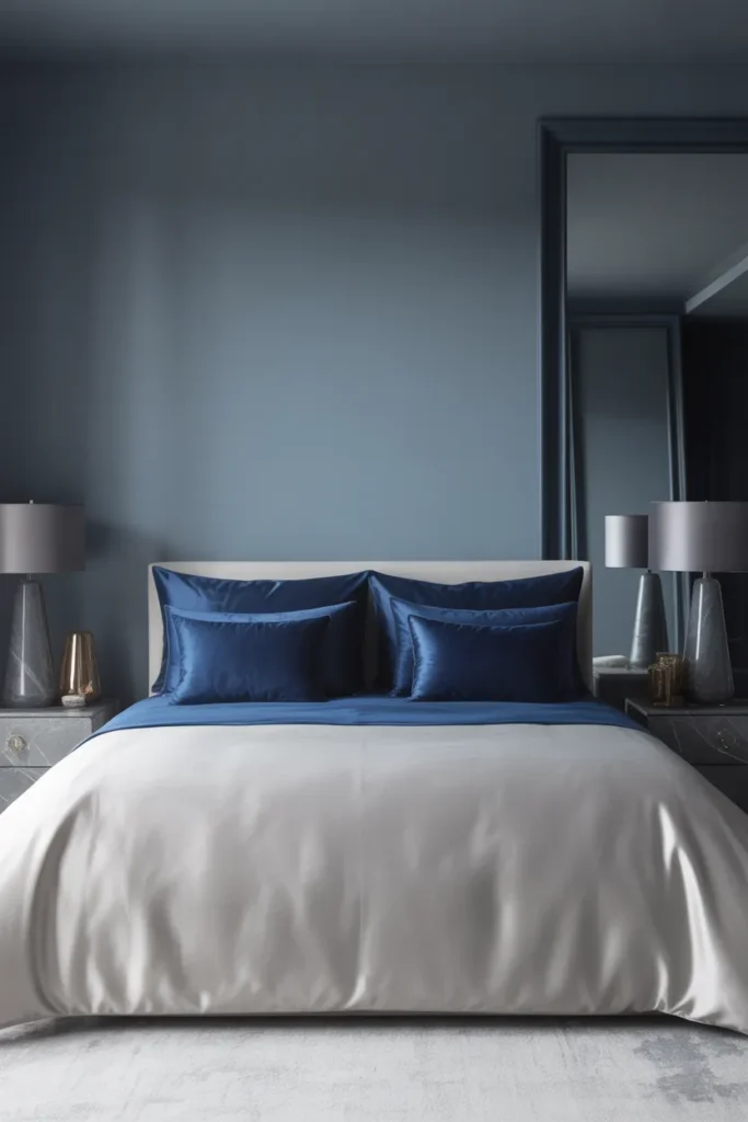 grey and blue bedroom ideas