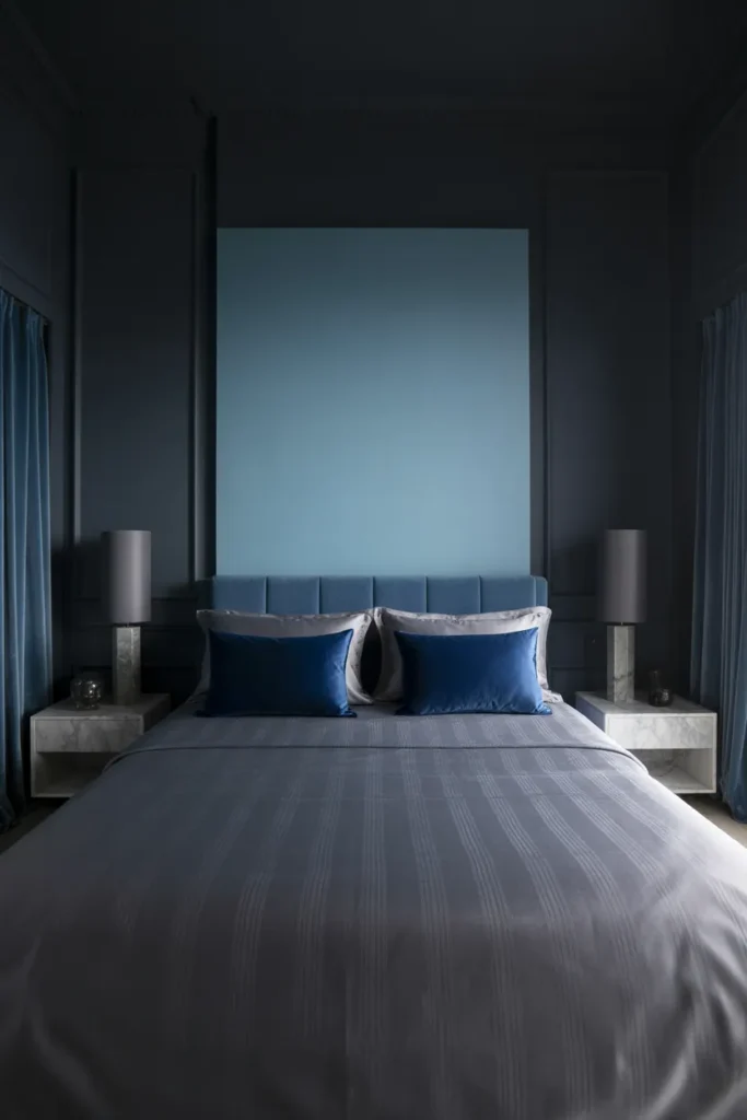 grey and blue bedroom ideas