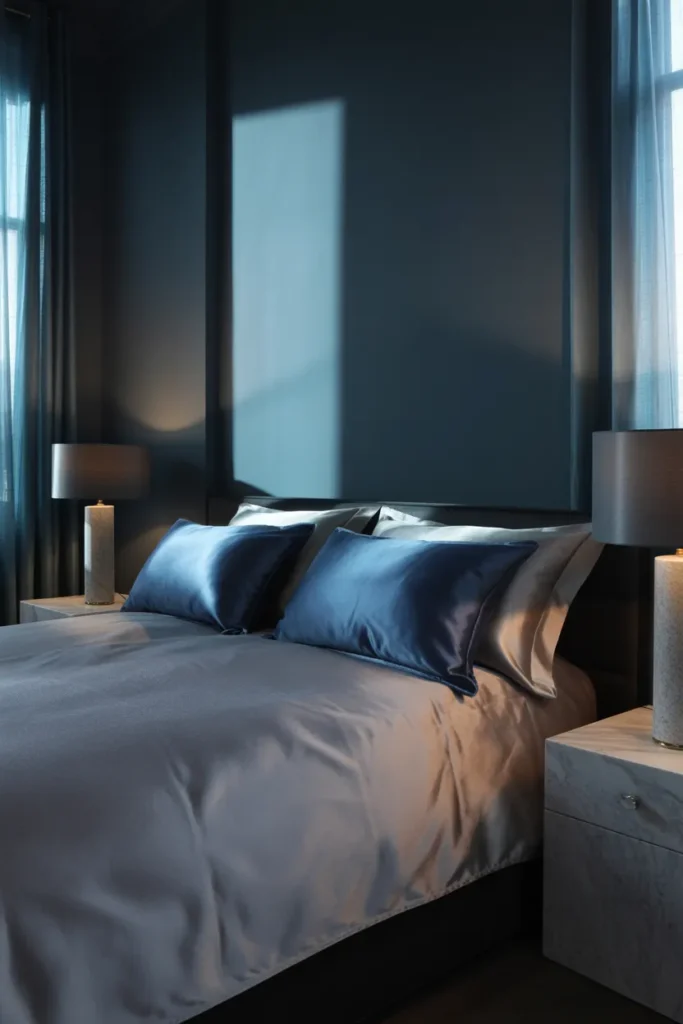 grey and blue bedroom ideas