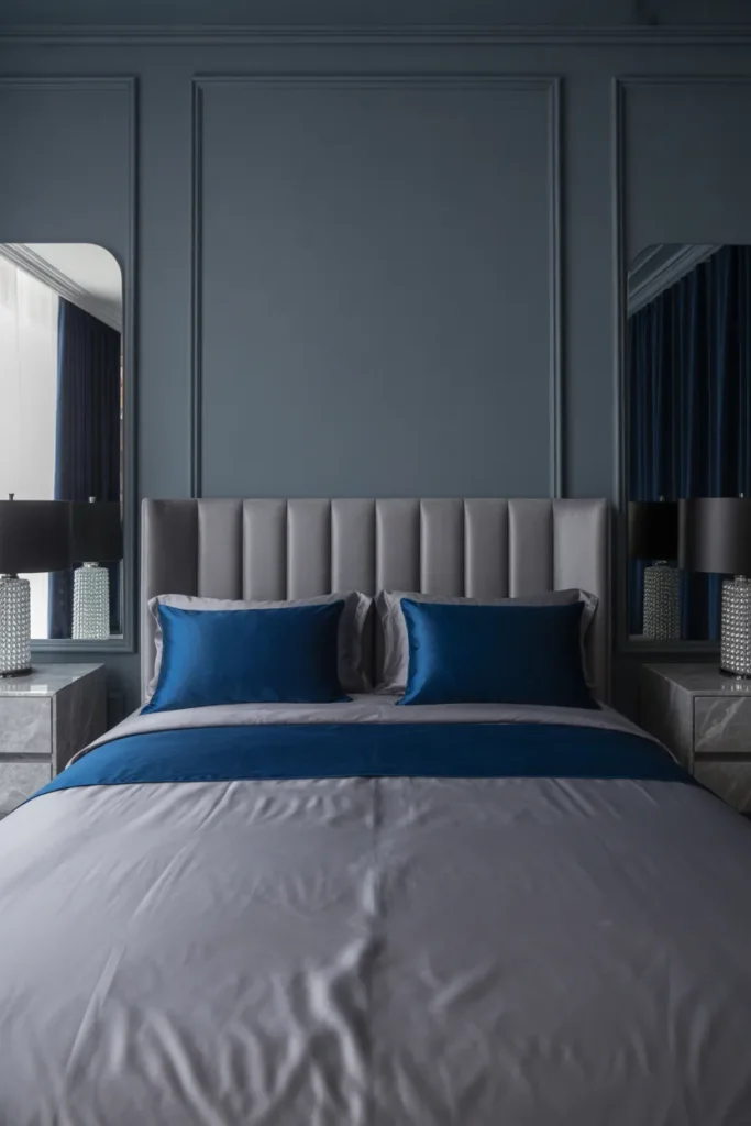grey and blue bedroom ideas