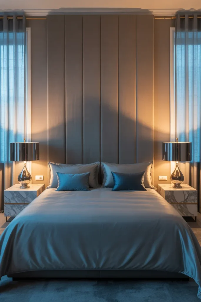 grey and blue bedroom ideas