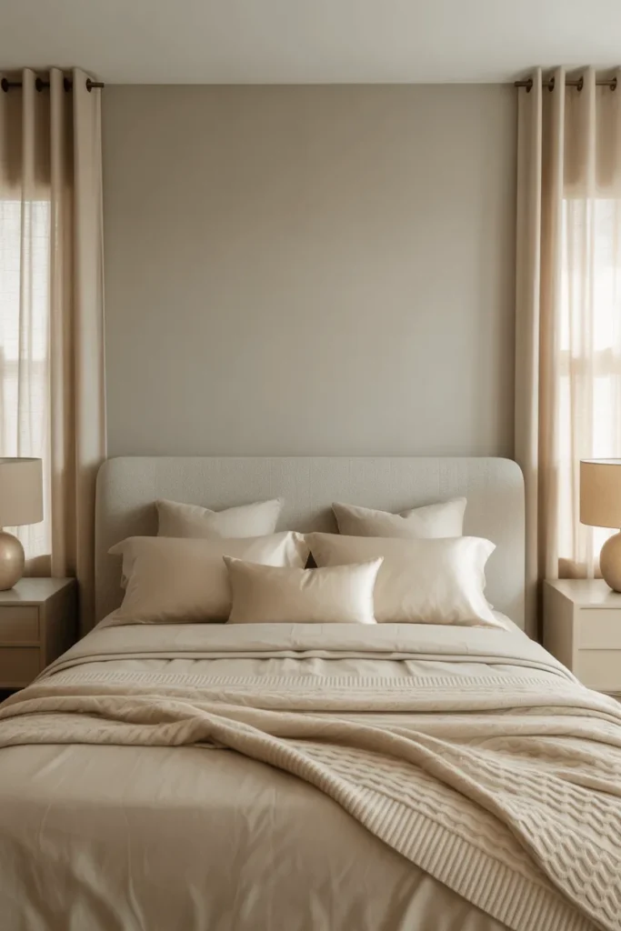 grey and cream bedroom ideas