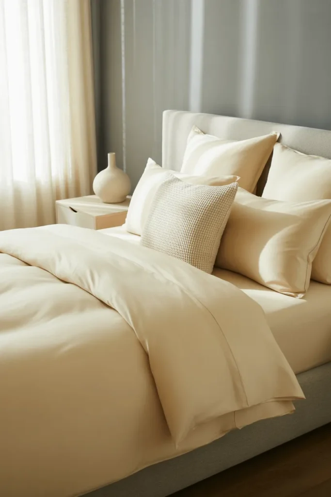 grey and cream bedroom ideas