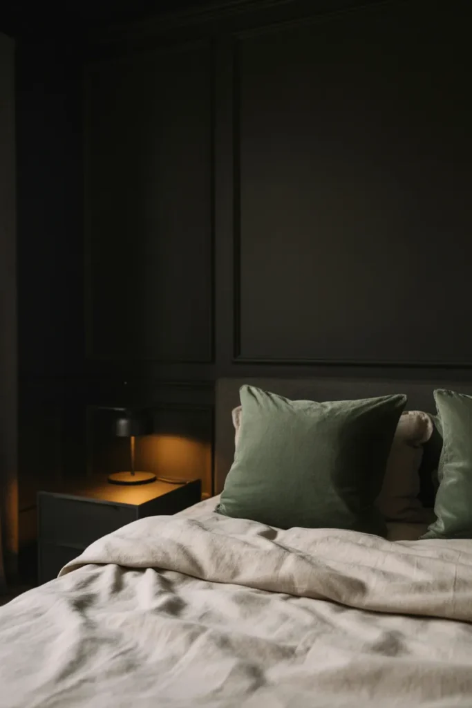 grey and green bedroom ideas