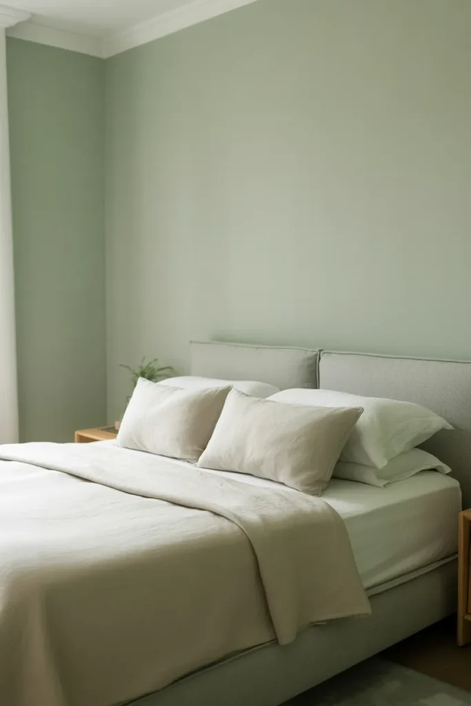 grey and green bedroom ideas