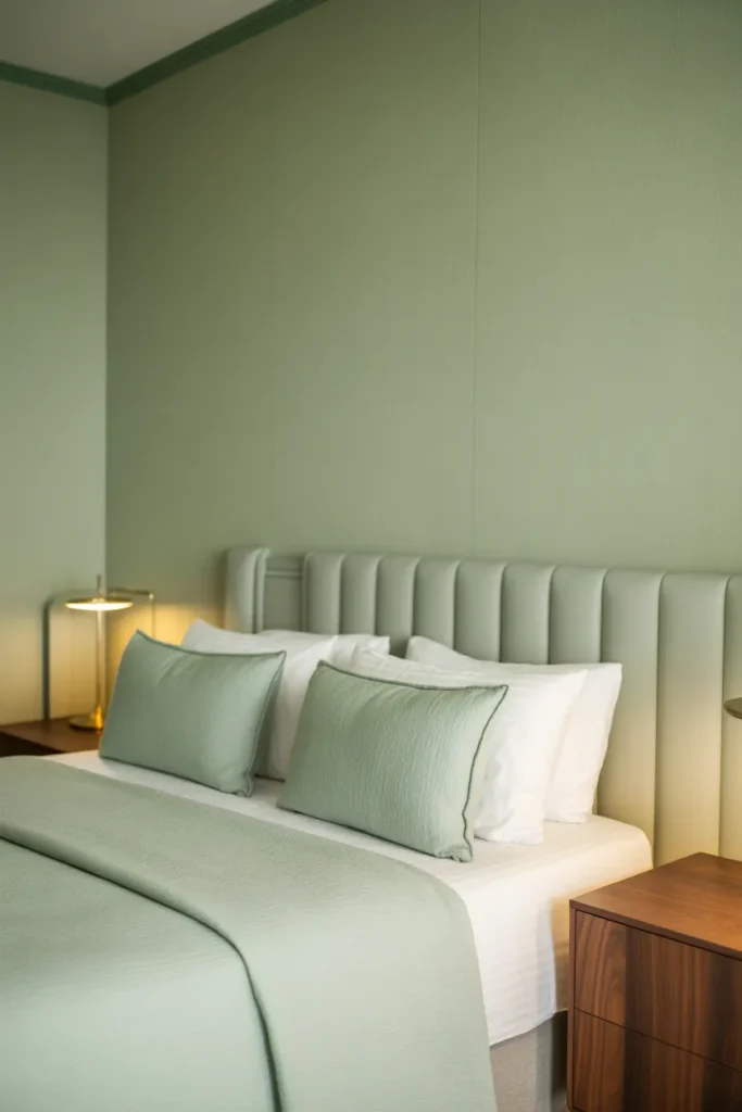 grey and green bedroom ideas