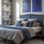 grey and navy bedroom ideas