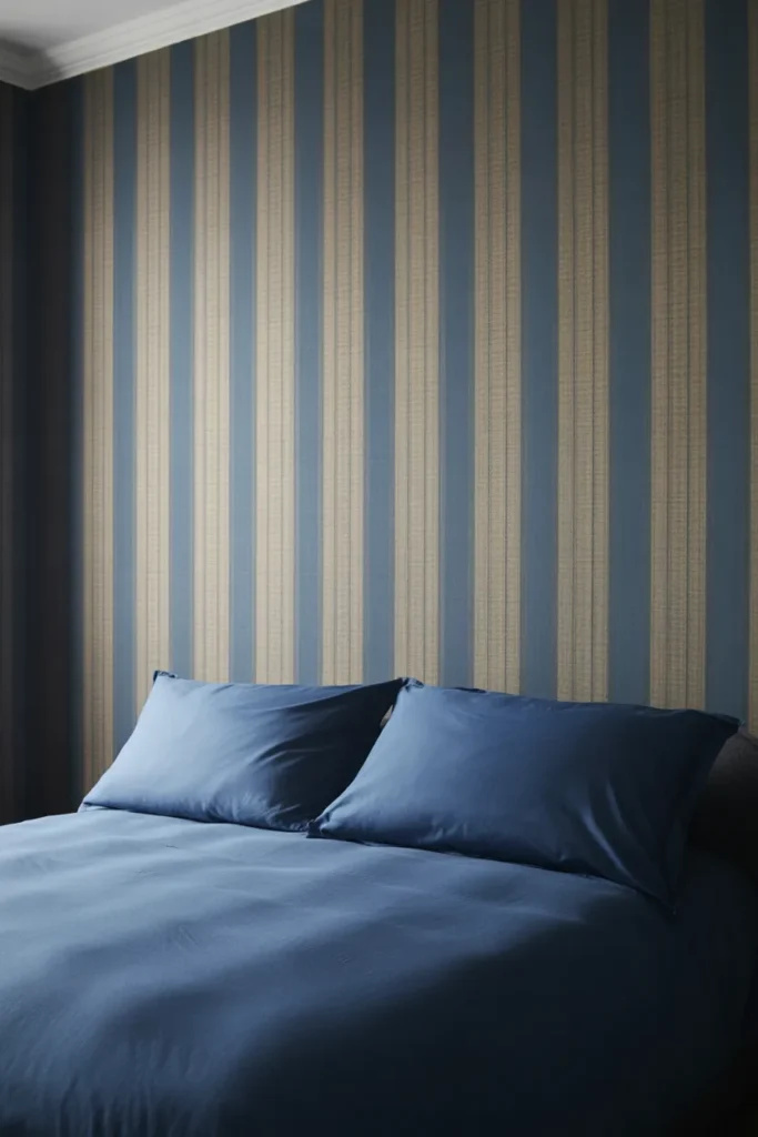 grey and navy bedroom ideas