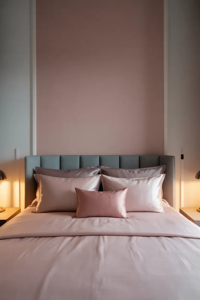 grey and pink bedroom ideas