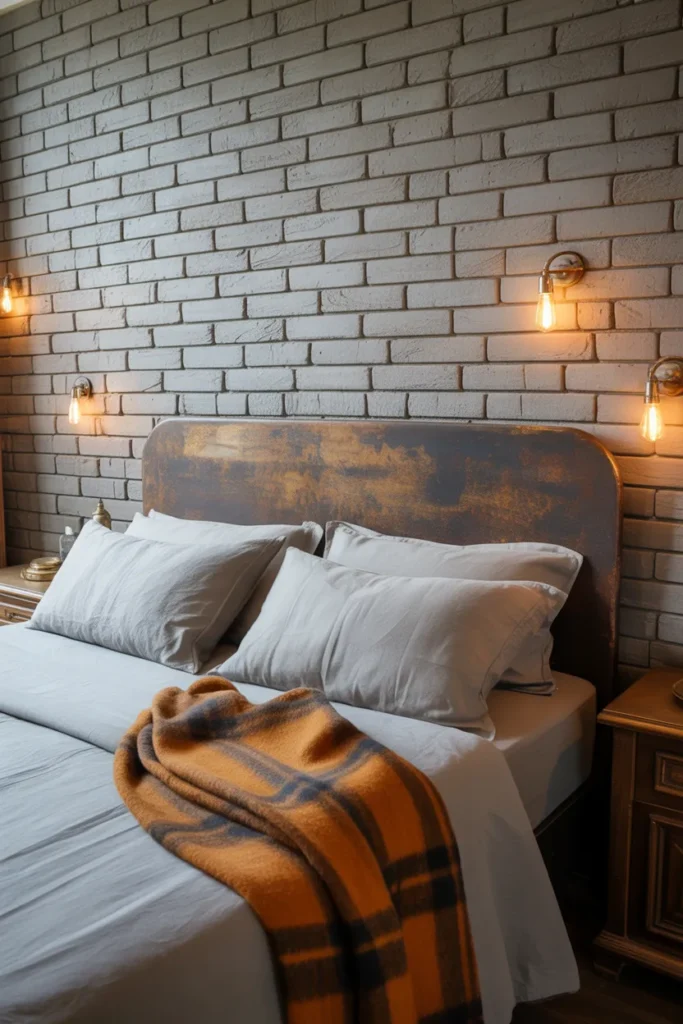 grey and rust bedroom ideas