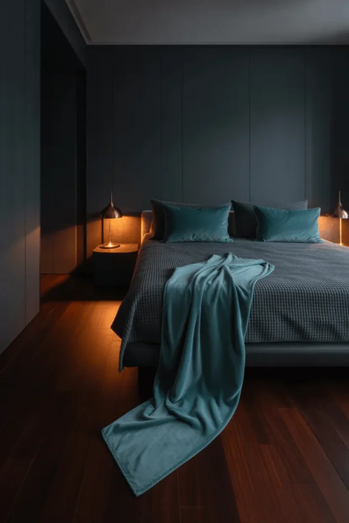 grey and teal bedroom ideas