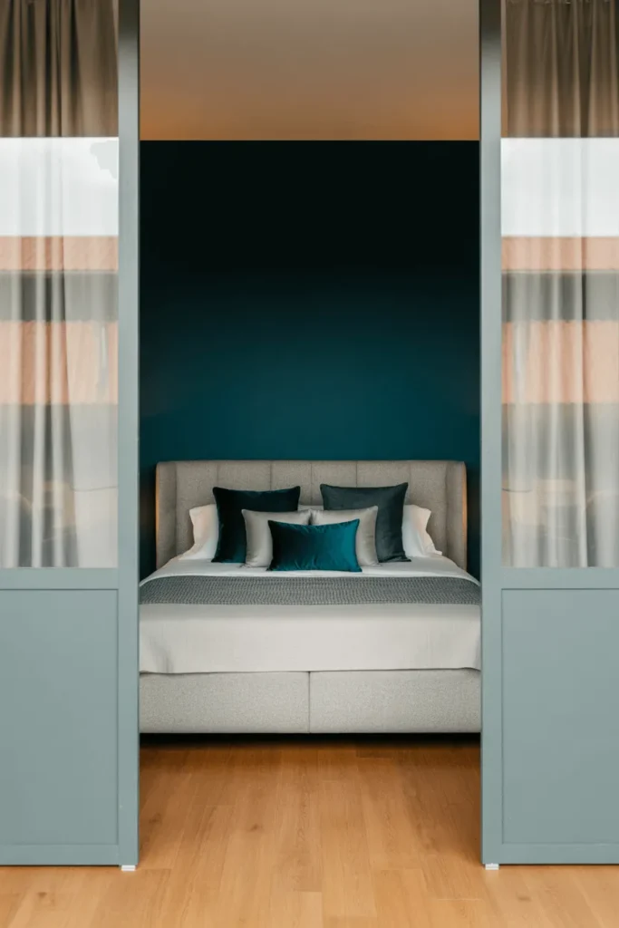 grey and teal bedroom ideas