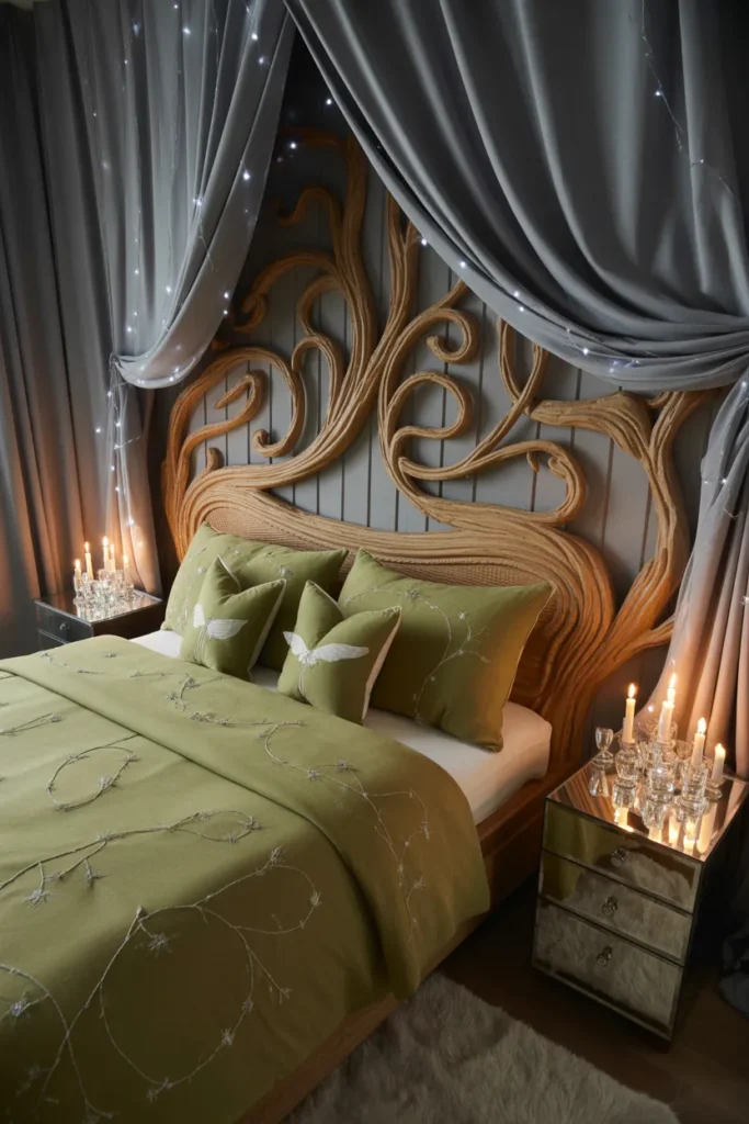 grey and wood bedroom ideas