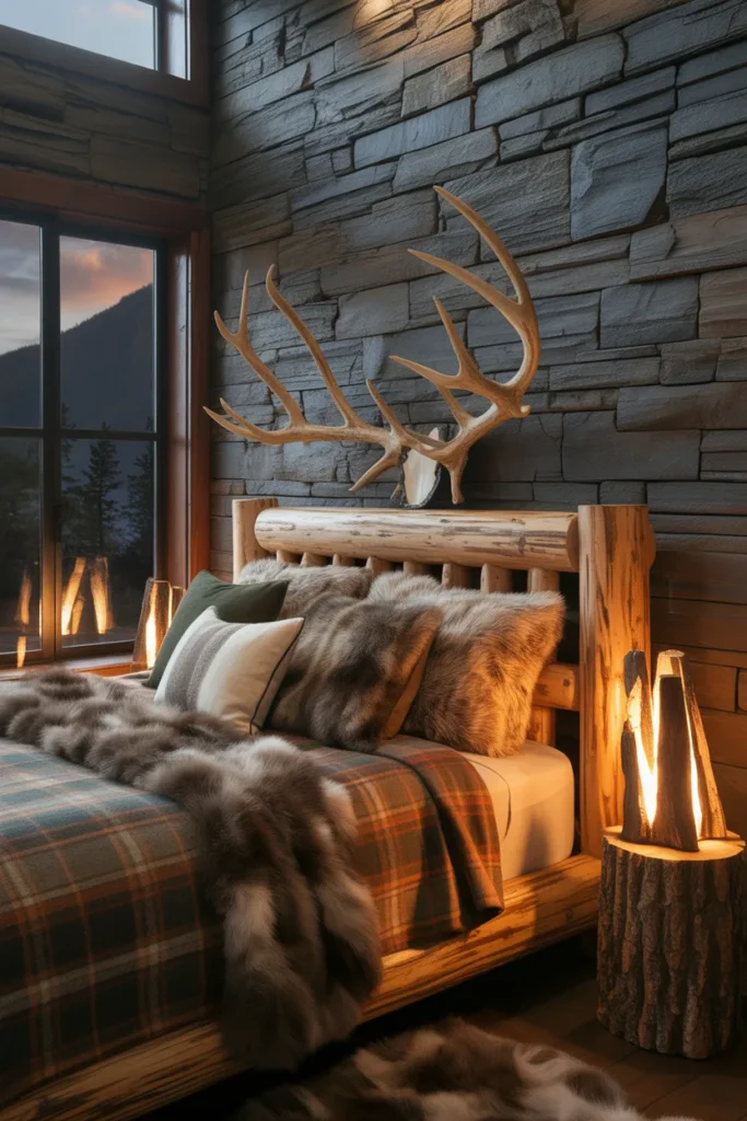 grey and wood bedroom ideas