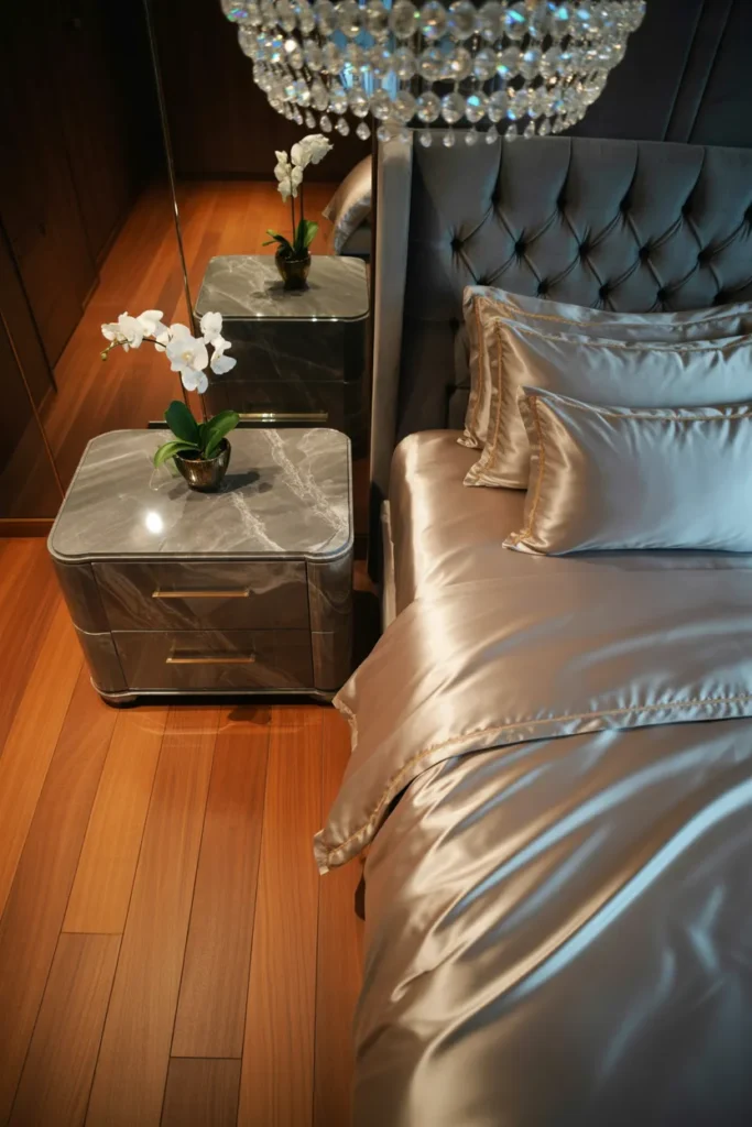 grey and wood bedroom ideas