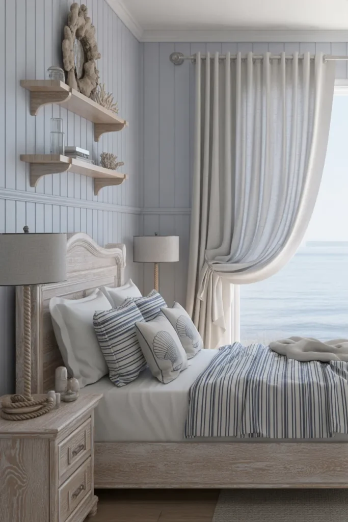 grey and wood bedroom ideas