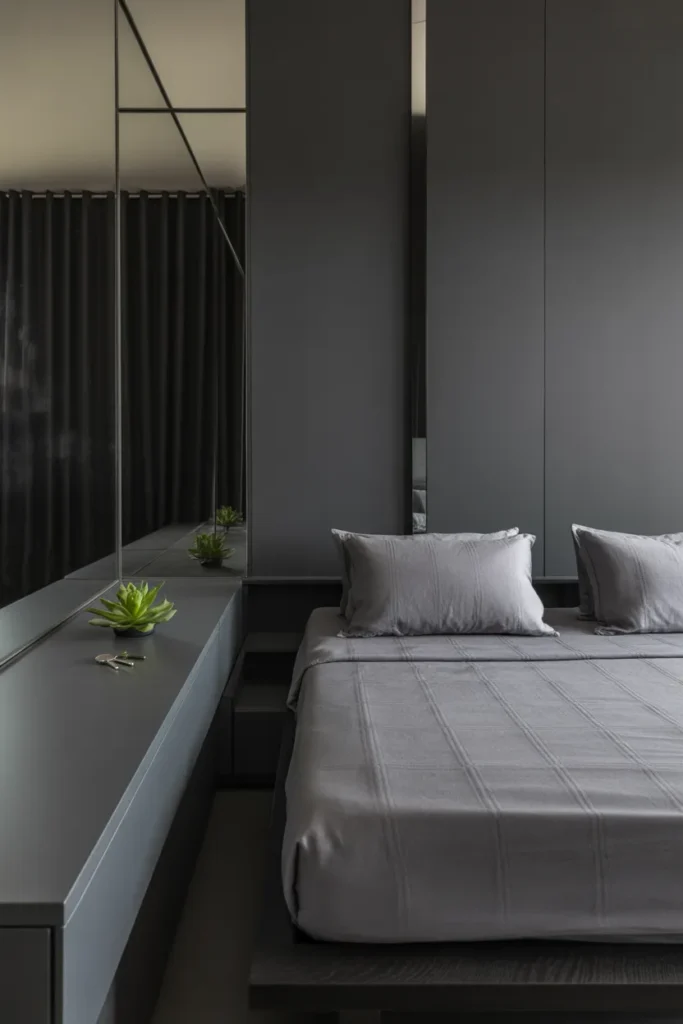 grey bedroom ideas for men