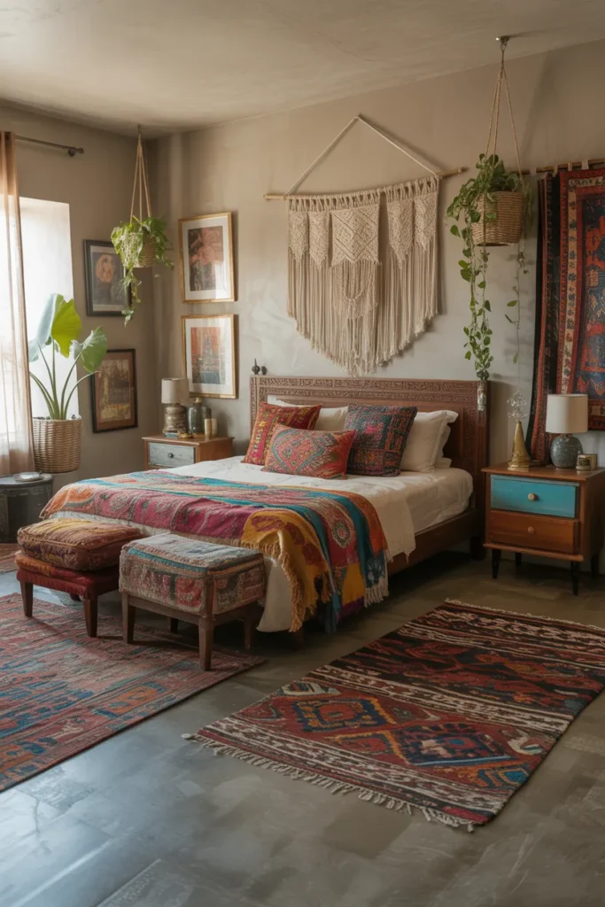 grey floor bedroom ideas