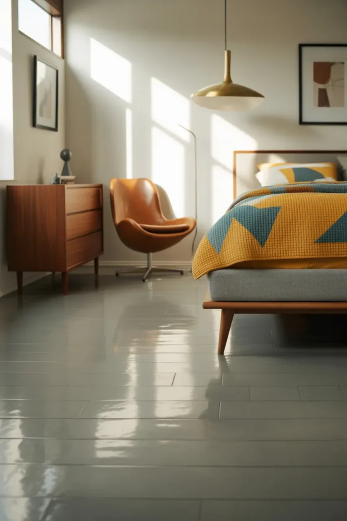 grey floor bedroom ideas