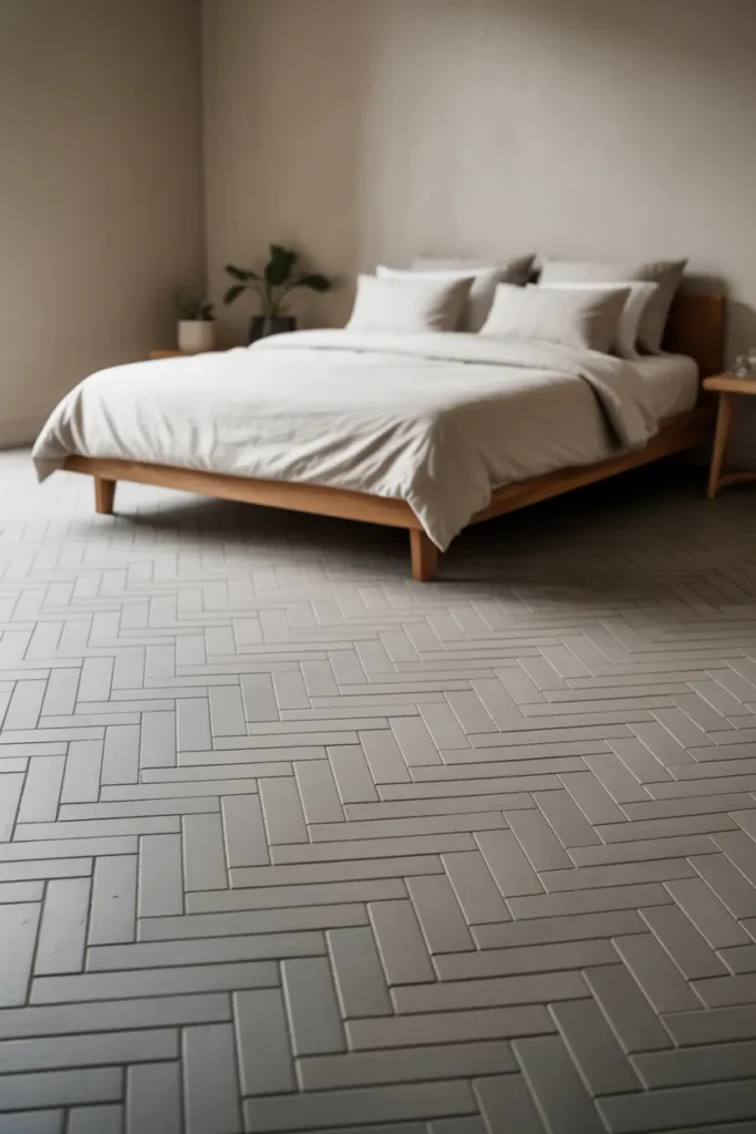 grey floor bedroom ideas