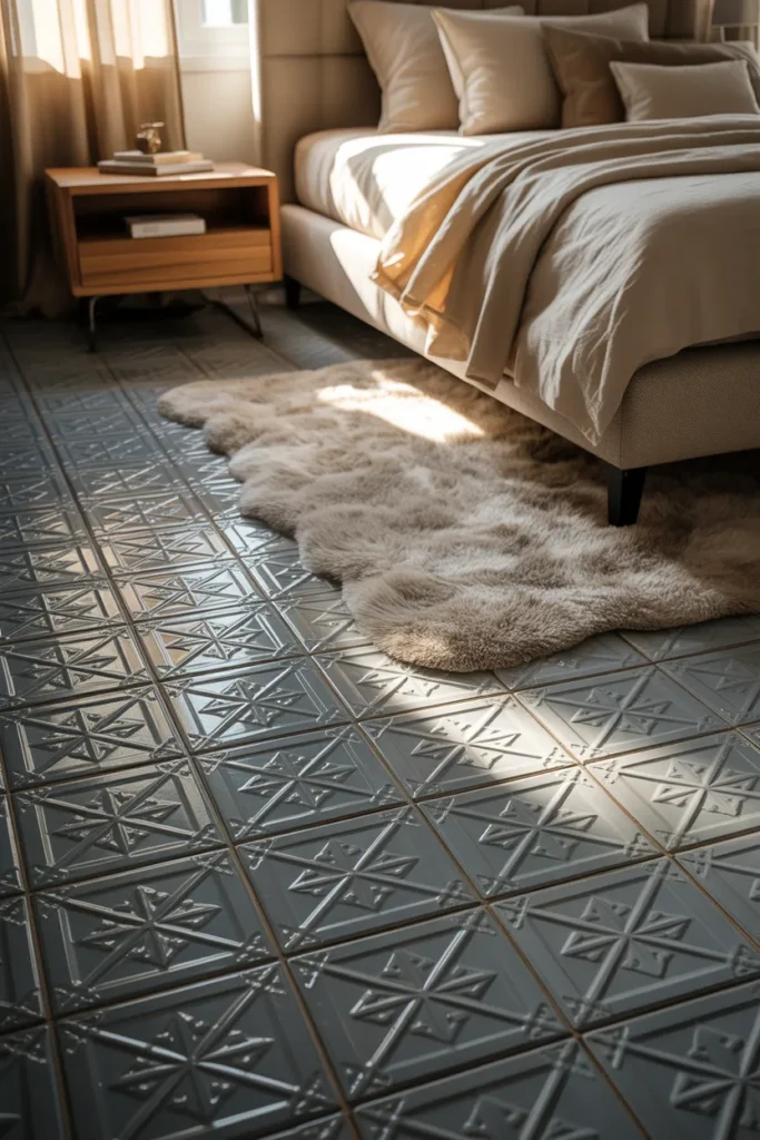 grey floor bedroom ideas