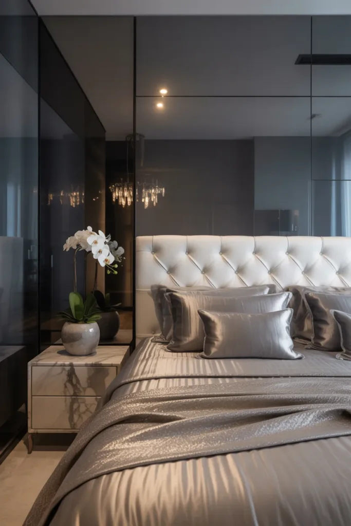 grey wall bedroom ideas