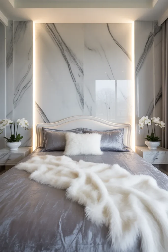 grey wall bedroom ideas