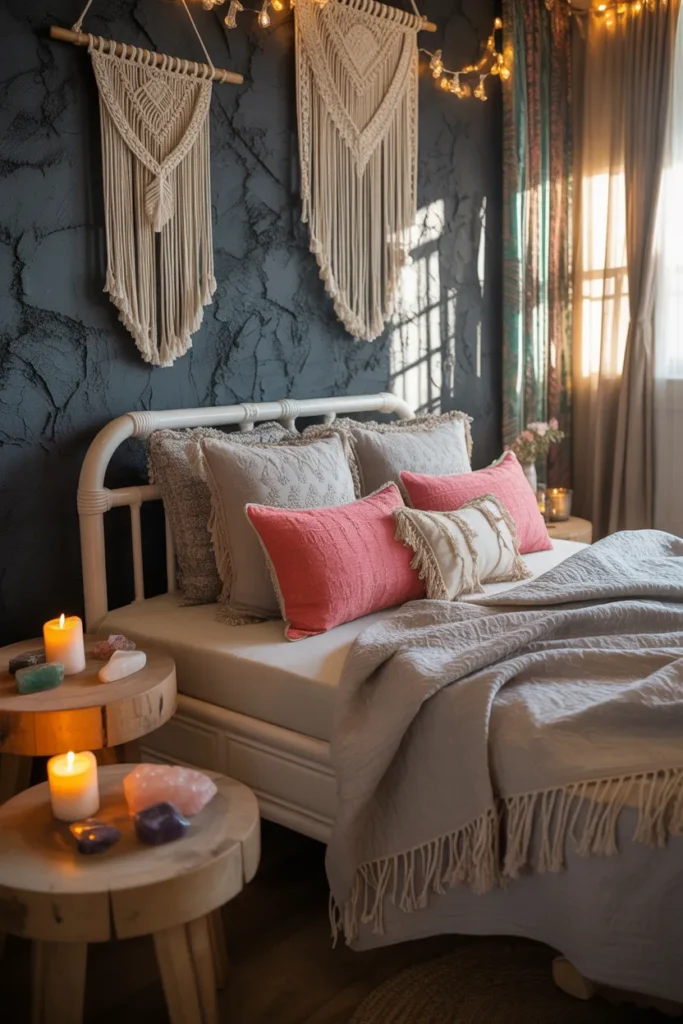 grey wall bedroom ideas