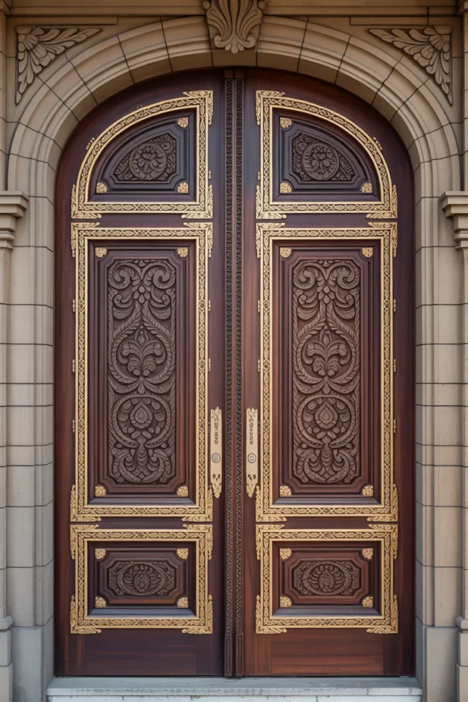 main door design double doors