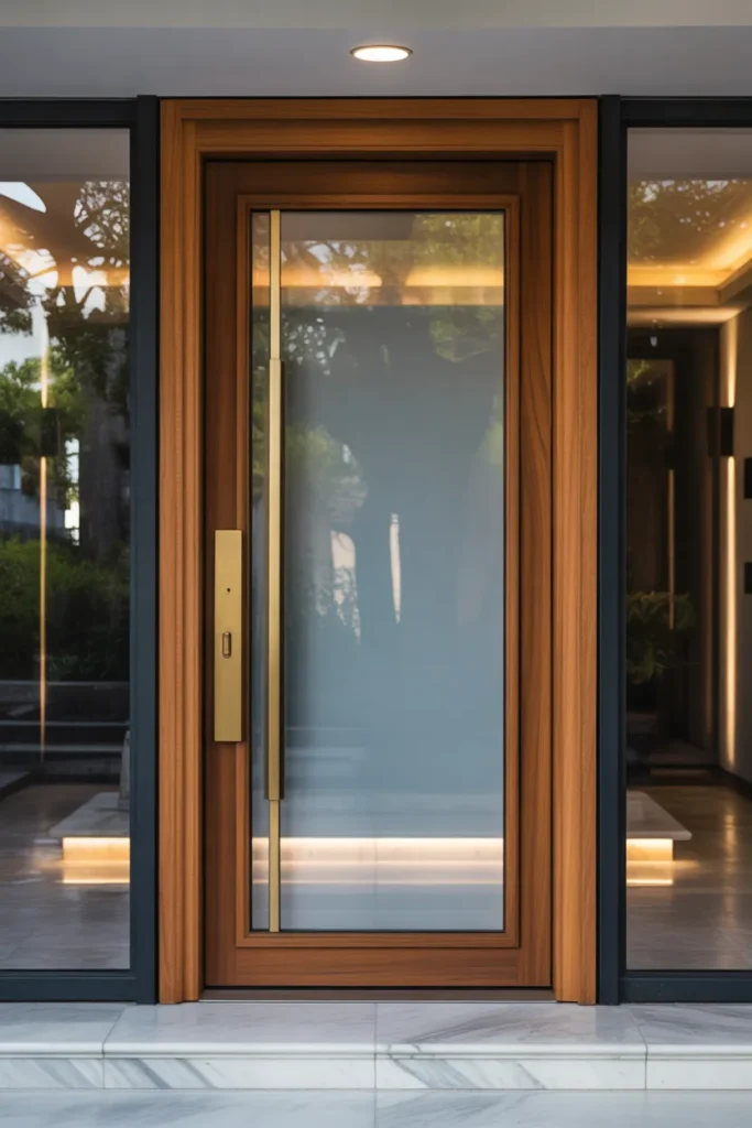 main door glass design entrance