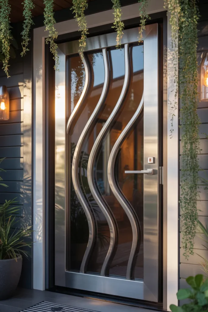 main door grill design modern