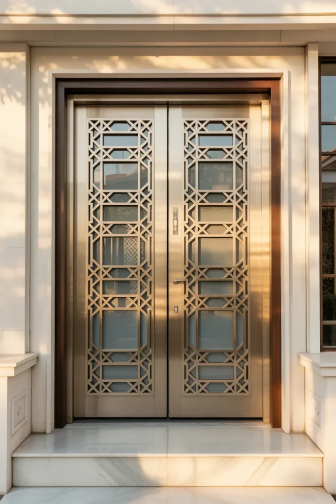main door grill design modern