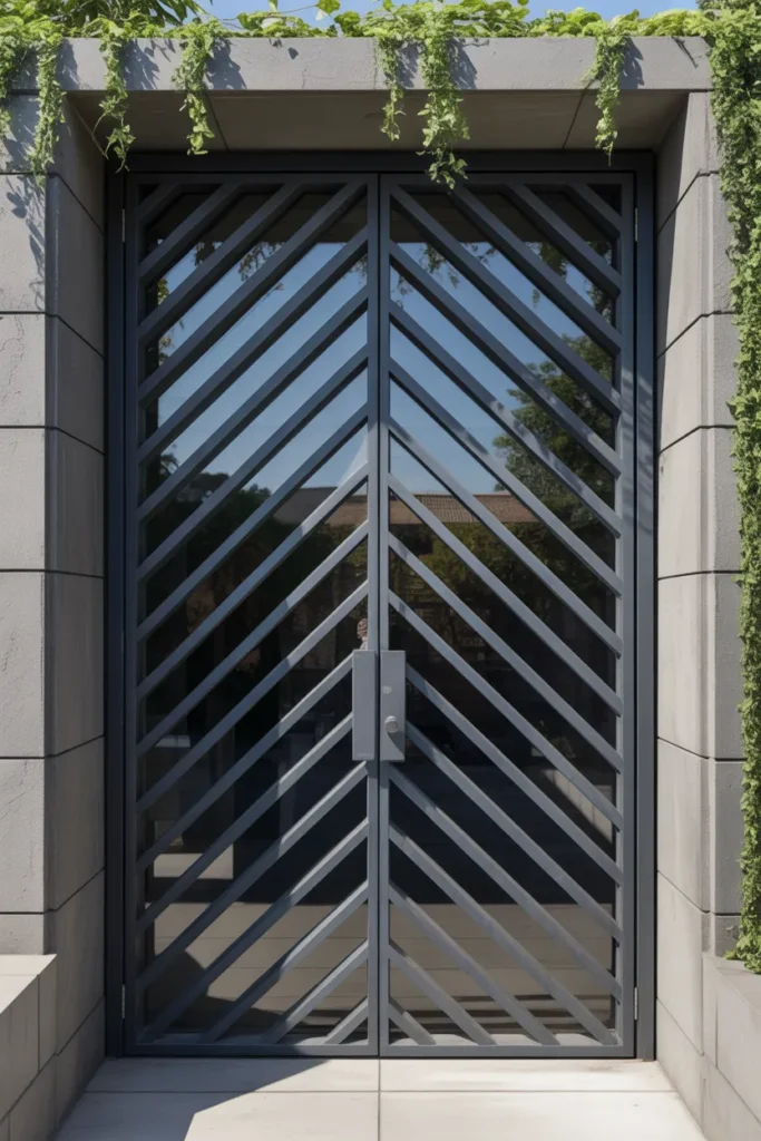 main door grill design modern