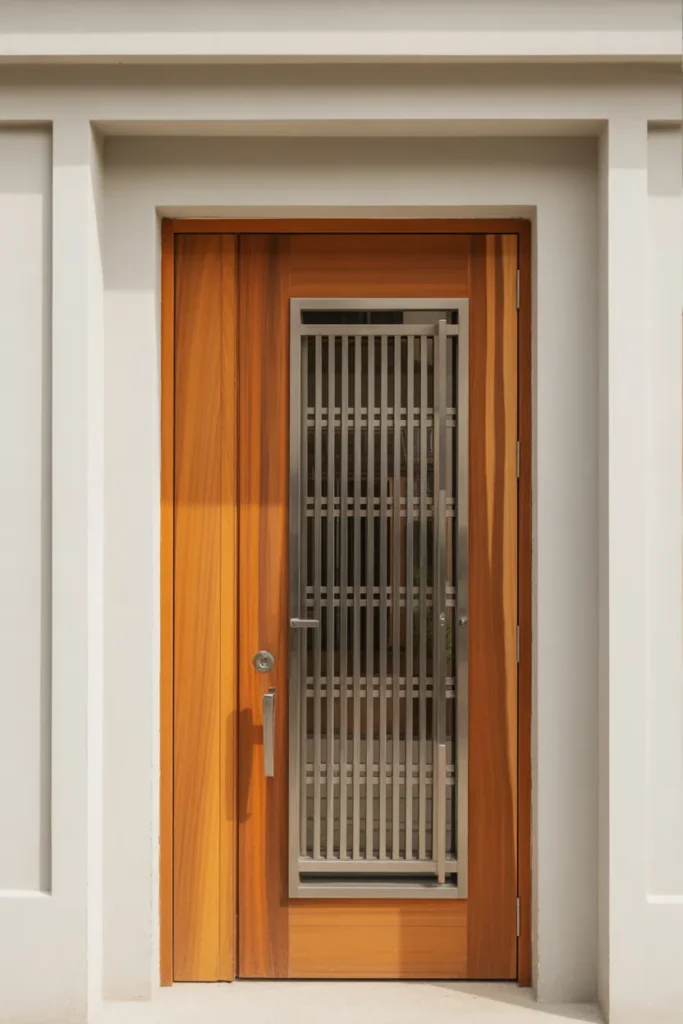 main door grill design modern